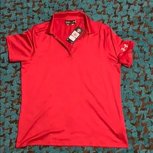 Under armour dri fit women’s red XL